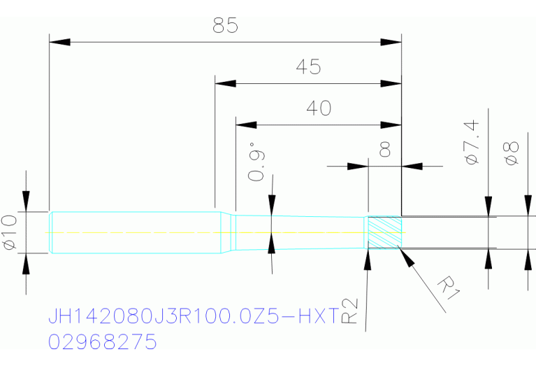 JH142080J3R100.0Z5-HXT