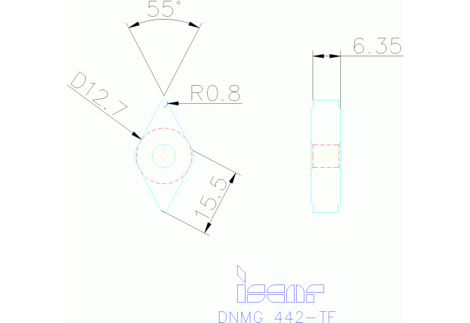 DNMG 150608-TF IC6015