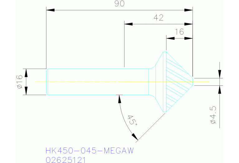 HK450-045-MEGAW