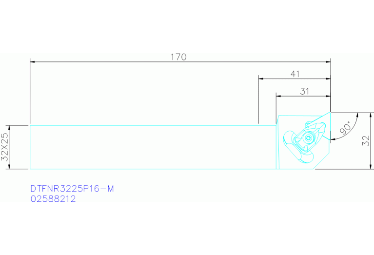 DTFNR3225P16-M