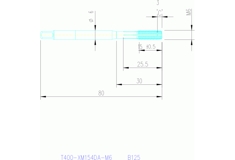 T400-XM154DA-M6 B125