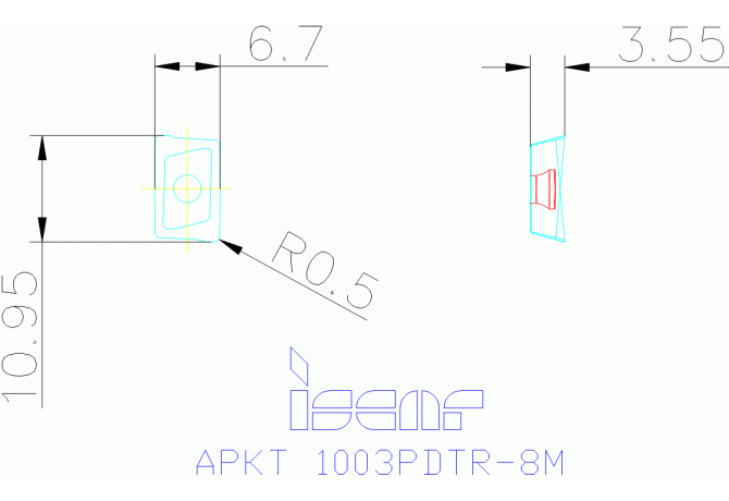 APKT 1003PDTR-8M IC250
