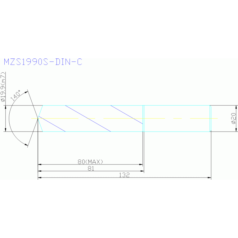 MZS1990S-DIN-C GP20M