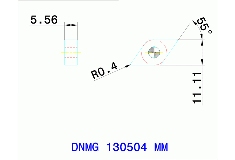 DNMG 130504 MM TT9235