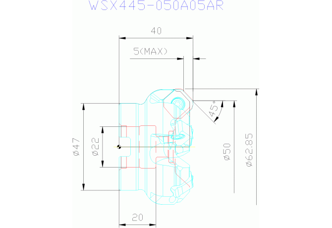 WSX445-050A05AR