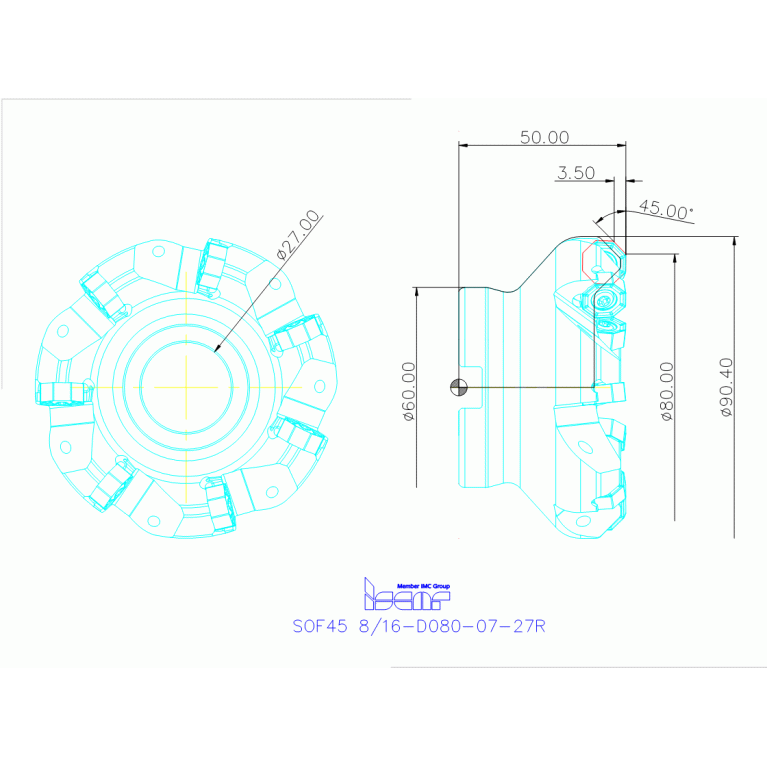 SOF45 8/16-D080-07-27R