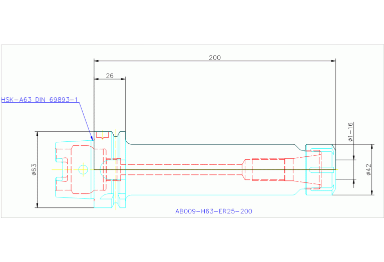 AB009-H63-ER25-200