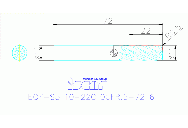 ECY-S5 10-22C10CFR.5-72 6 IC608