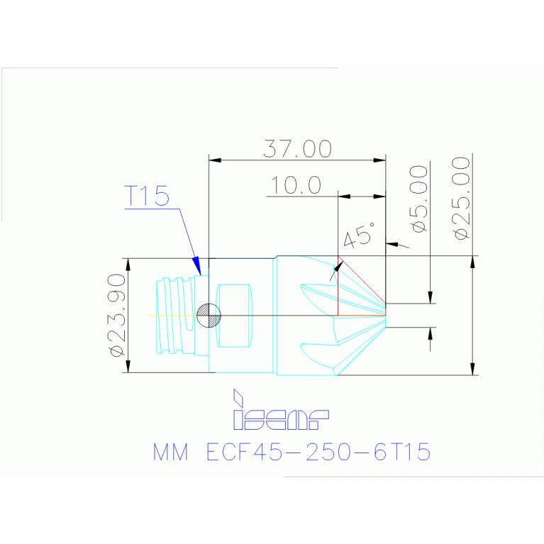 MM ECF45-250-6T15 IC908