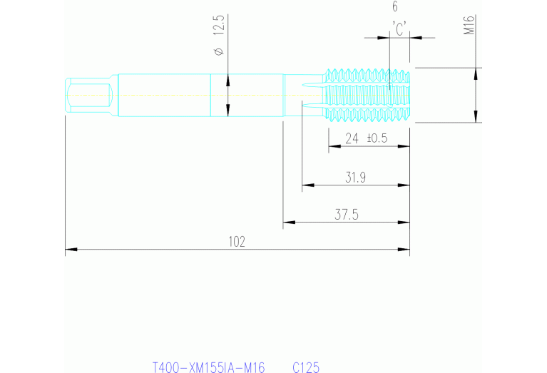 T400-XM155IA-M16 C125