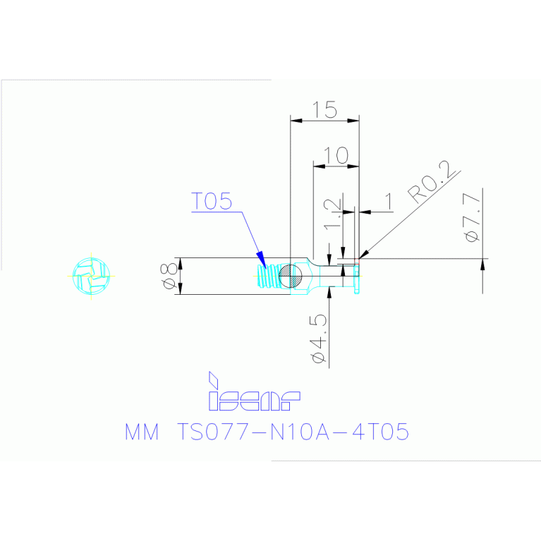 MM TS077-N10A-4T05 IC908