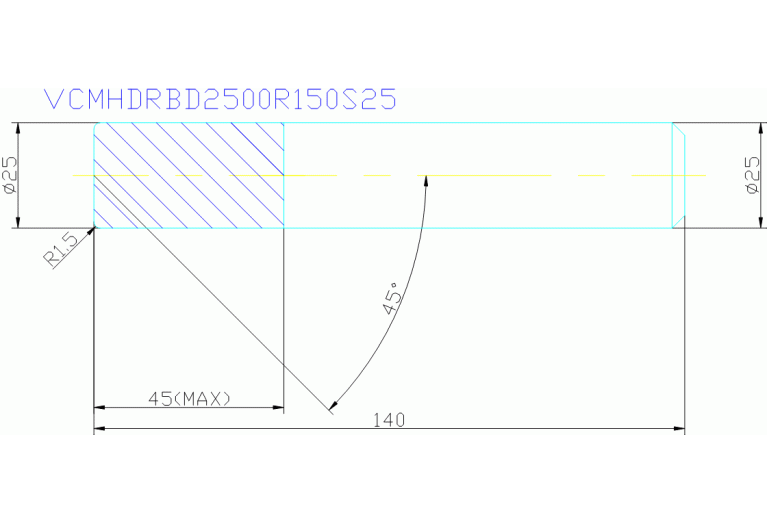 VCMHDRBD2500R150S25