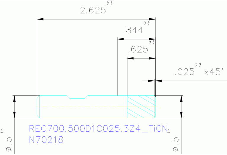 REC700.500D1C025.3Z4 TICN