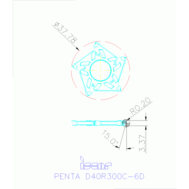 PENTA D40R300C-6D IC808G