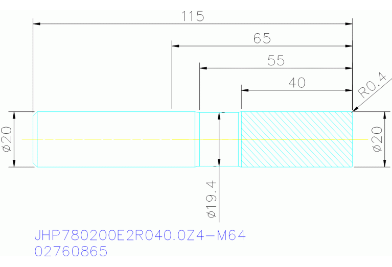 JHP780200E2R040.0Z4-M64