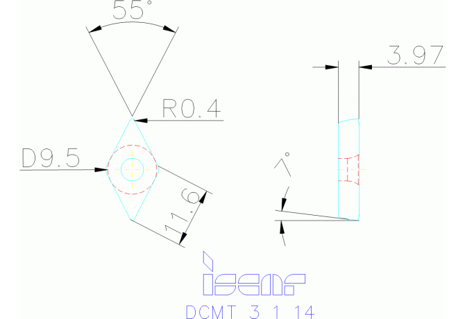 DCMT 11T304-14 IC3028