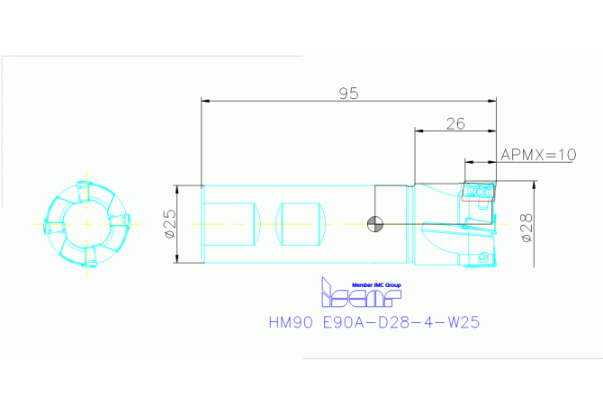 HM90 E90A-D28-4-W25