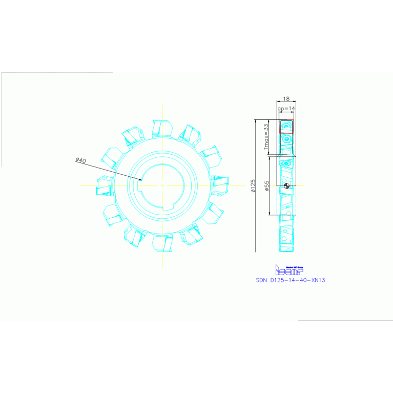 SDN D125-14-40-XN13