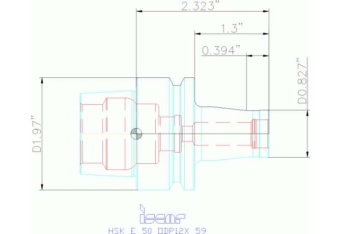HSK E50 ODP12X59