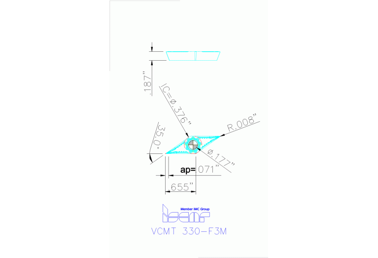 VCMT 160402-F3M IC6025