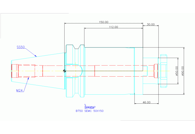 BT50 SEMC 50X150