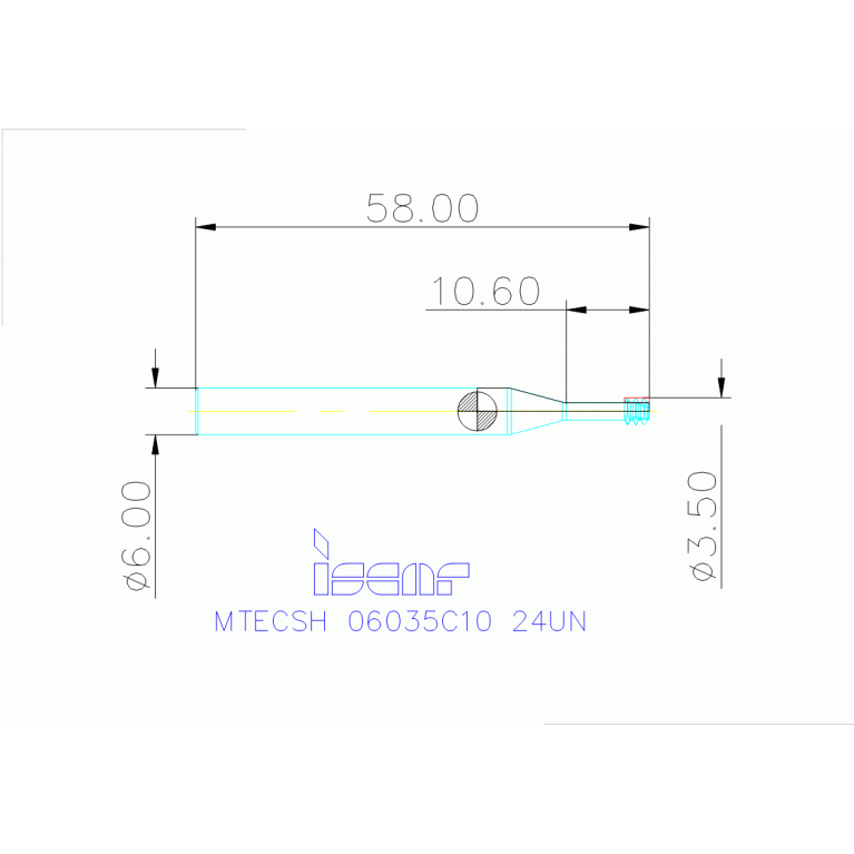 MTECSH 06035C10 24UN IC903
