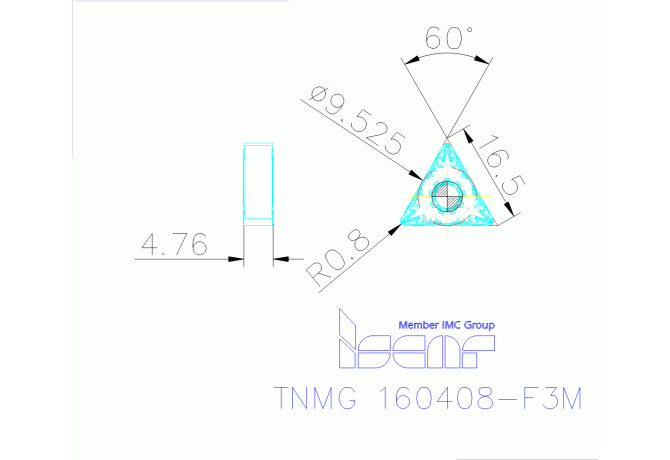 TNMG 160408-F3M IC20N