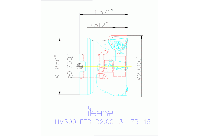HM390 FTD D2.00-3-.75-15