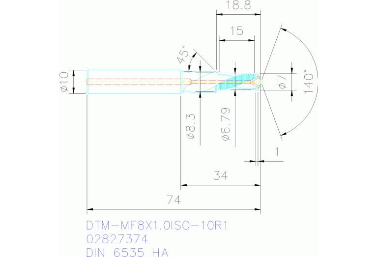 DTM-MF8X1.0ISO-10R1