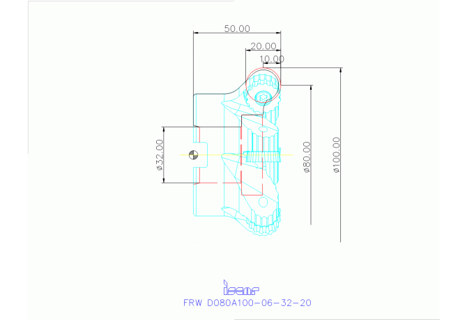 FRW D080A100-06-32-20