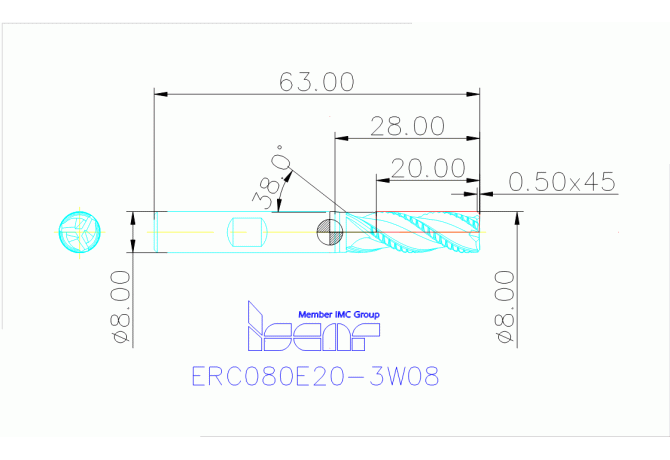 ERC080E20-3W08 IC300