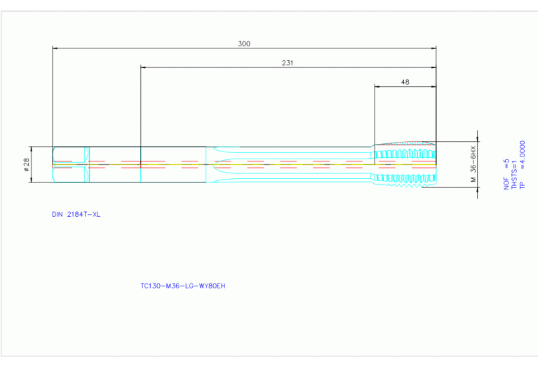 TC130-M36-LG-WY80EH