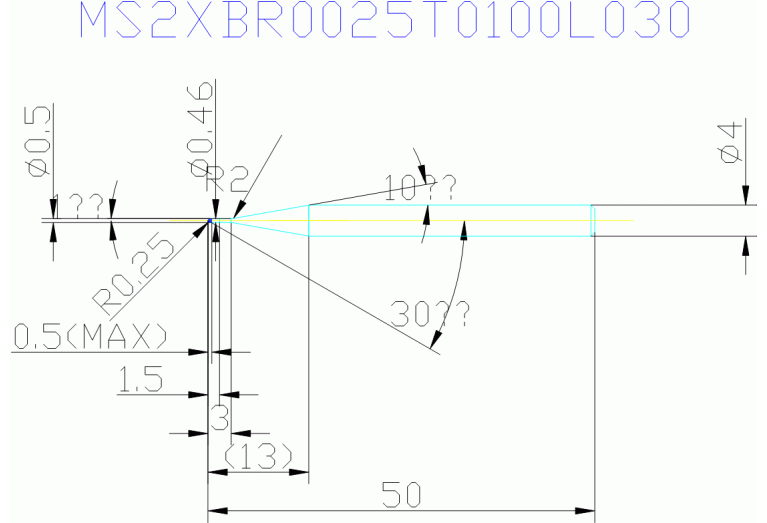 MS2XBR0025T0100L030