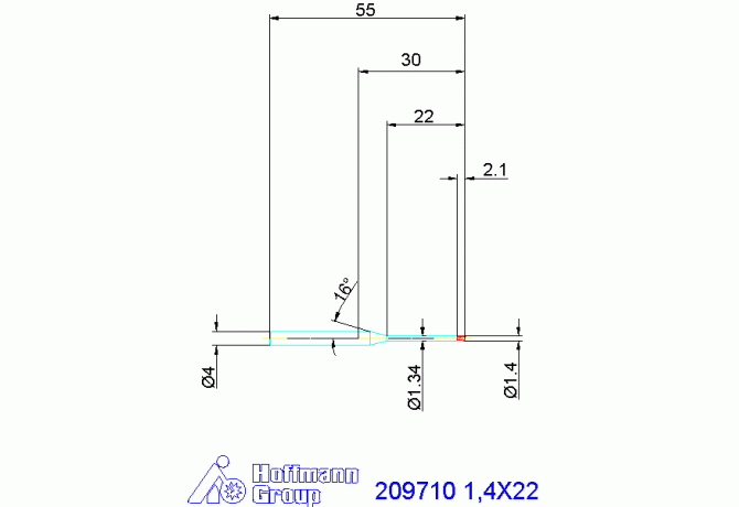 209710 1,4X22