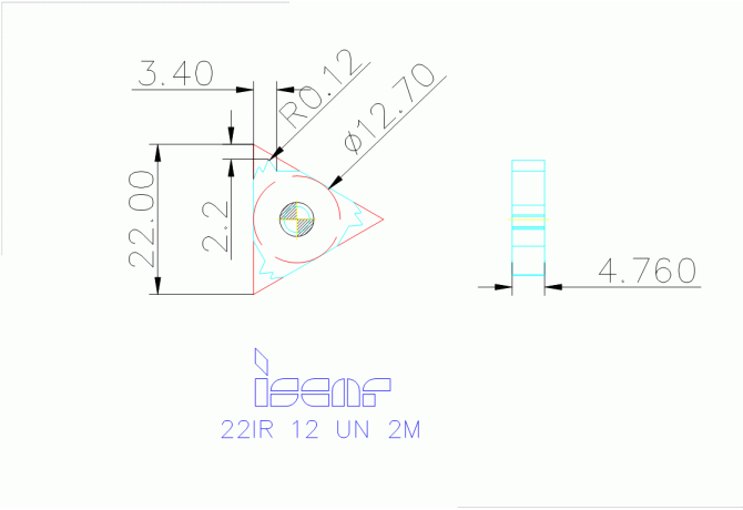 22IR 12 UN 2M IC908