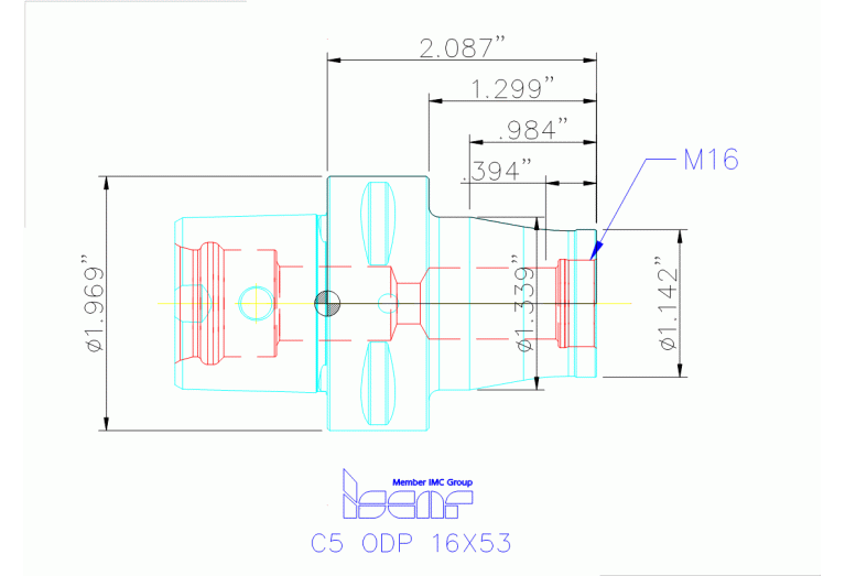 C5 ODP 16X53