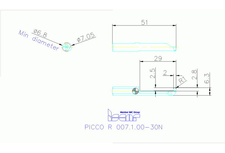 PICCO R 007.1.00-30N IC908