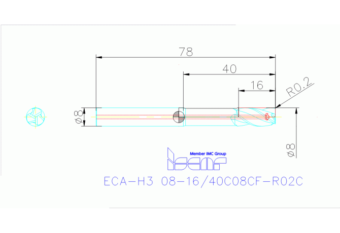 ECA-H3 08-16/40C08CF-R02C IC08