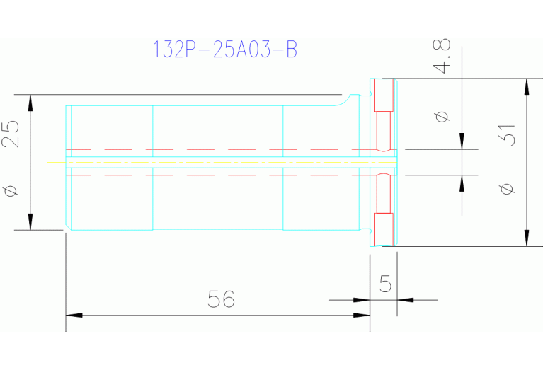 132P-25A03-B
