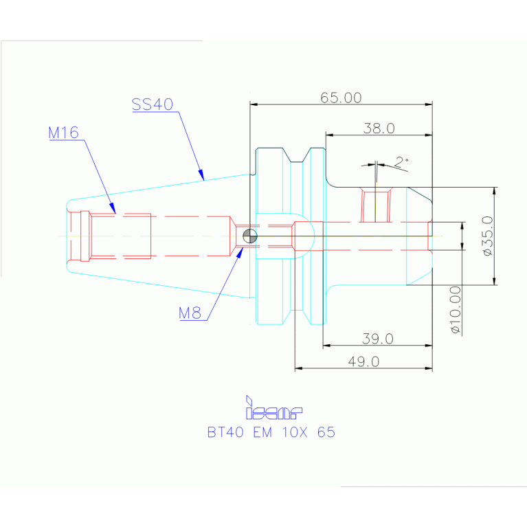 BT40 EM 10X 65 E