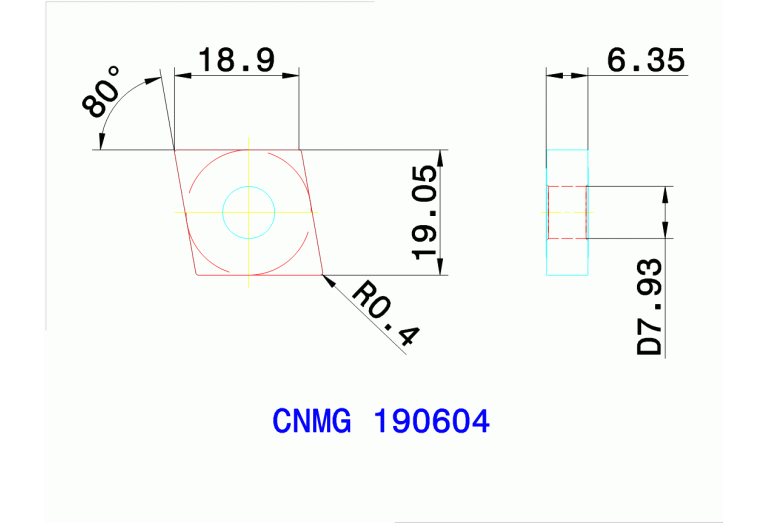 CNMG 190604 TT8125