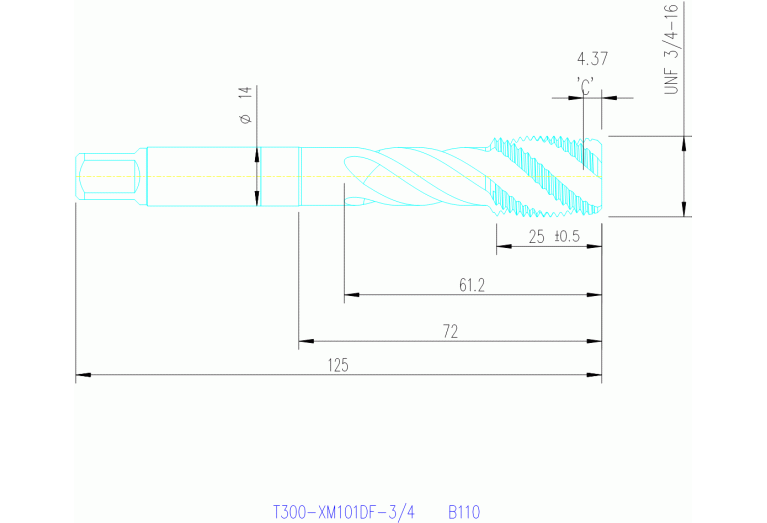 T300-XM101DF-3/4 B145