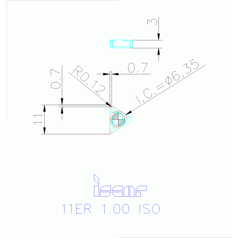 11ER 1.00 ISO IC908