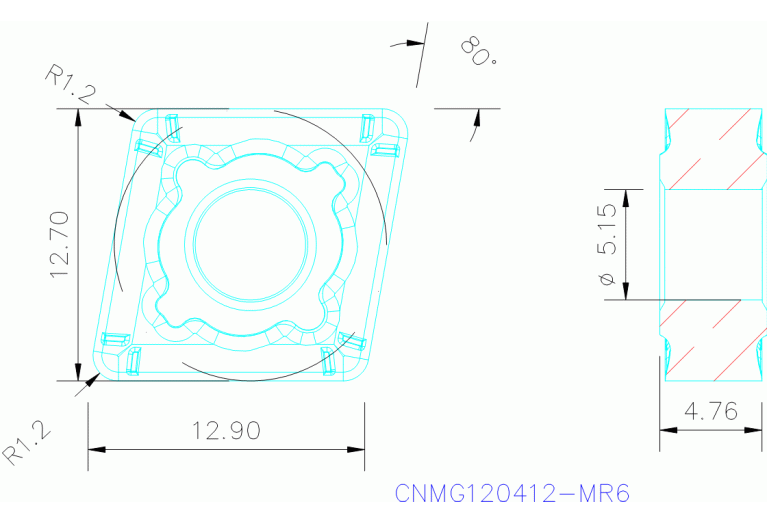 CNMG120412-MR6 TP3500