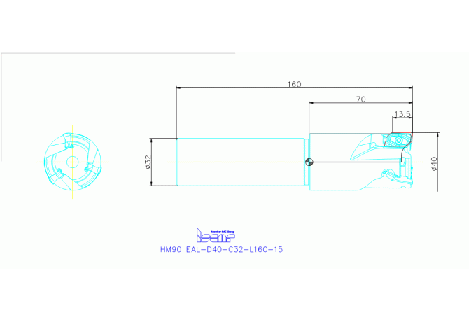 HM90 EAL-D40-C32-L160-15