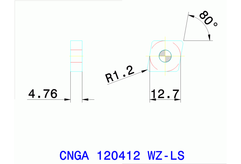 CNGA 120412 WZ-LS TB650