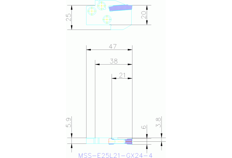 MSS-E25L21-GX24-4