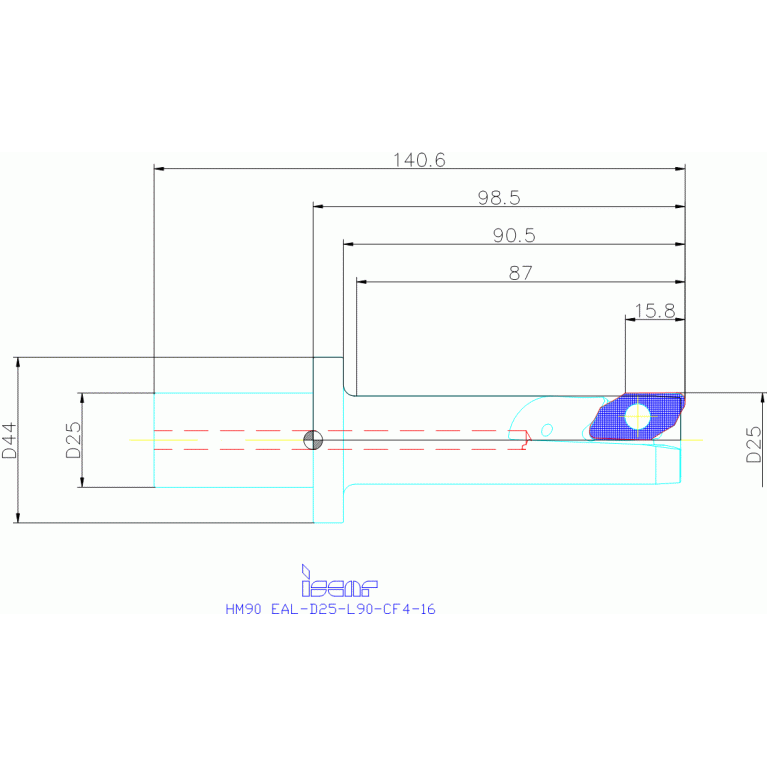 HM90 EAL-D25-L90-CF4-16