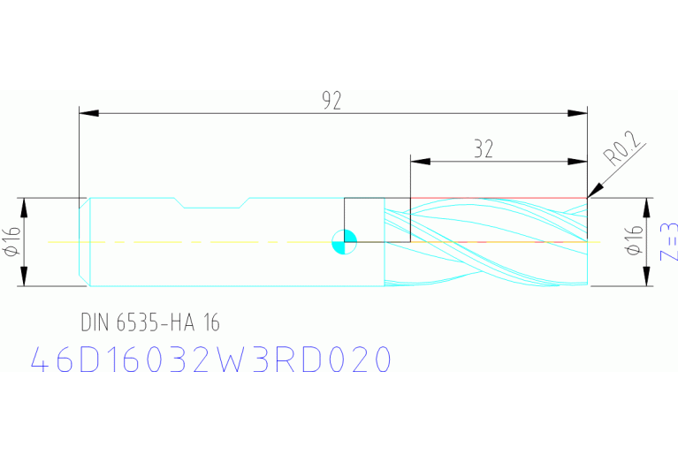 46D16032W3RD020 IN05S