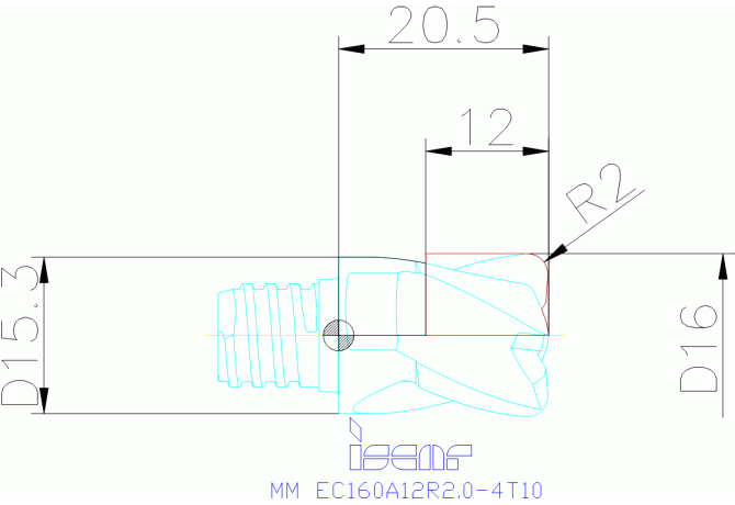 MM EC160A12R2.0-4T10 IC908